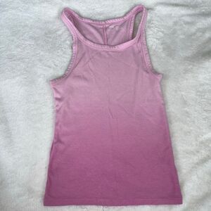Aerie pink ombre full length tank top